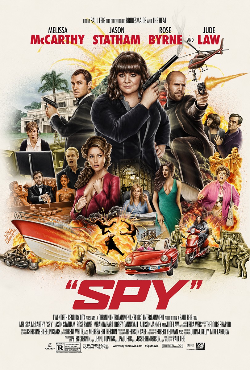 Extra Large Movie Poster Image for Spy (#10 of 10)