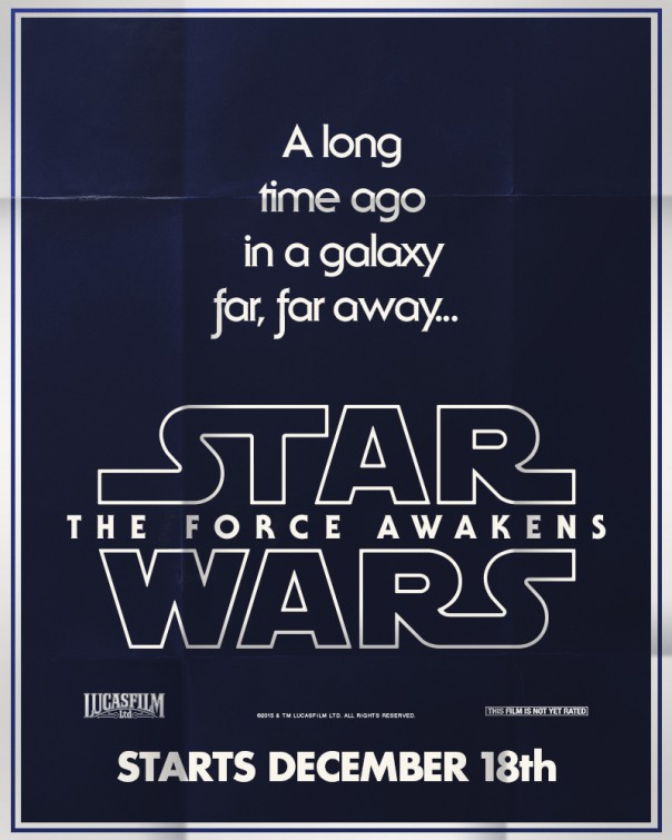Star Wars: The Force Awakens Movie Poster