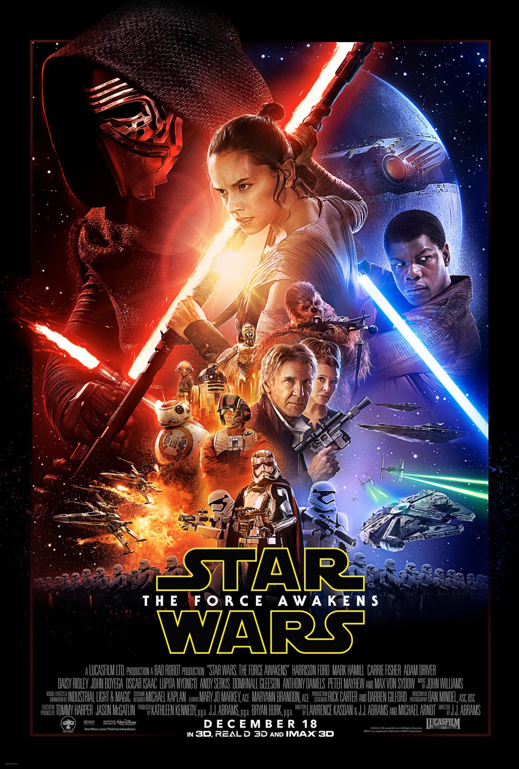 Extra Large Movie Poster Image for Star Wars: The Force Awakens (#3 of 29)