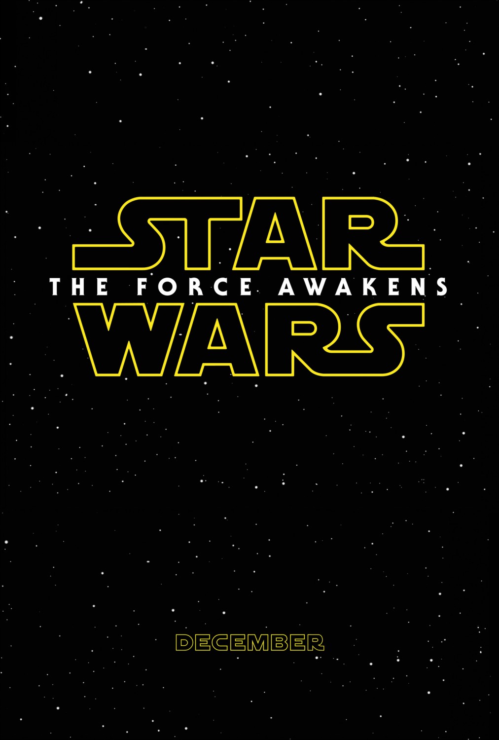 Extra Large Movie Poster Image for Star Wars: The Force Awakens (#1 of 29)