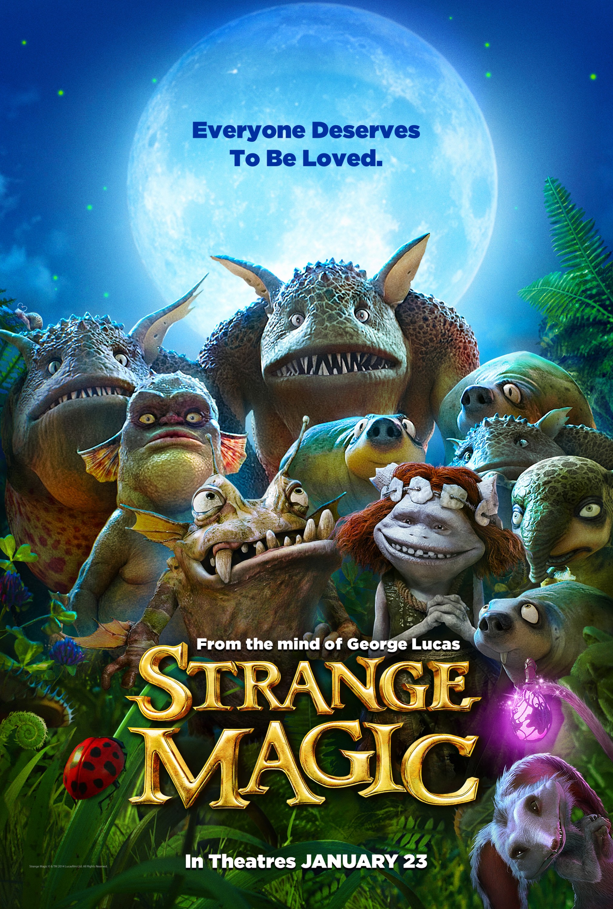 Mega Sized Movie Poster Image for Strange Magic 