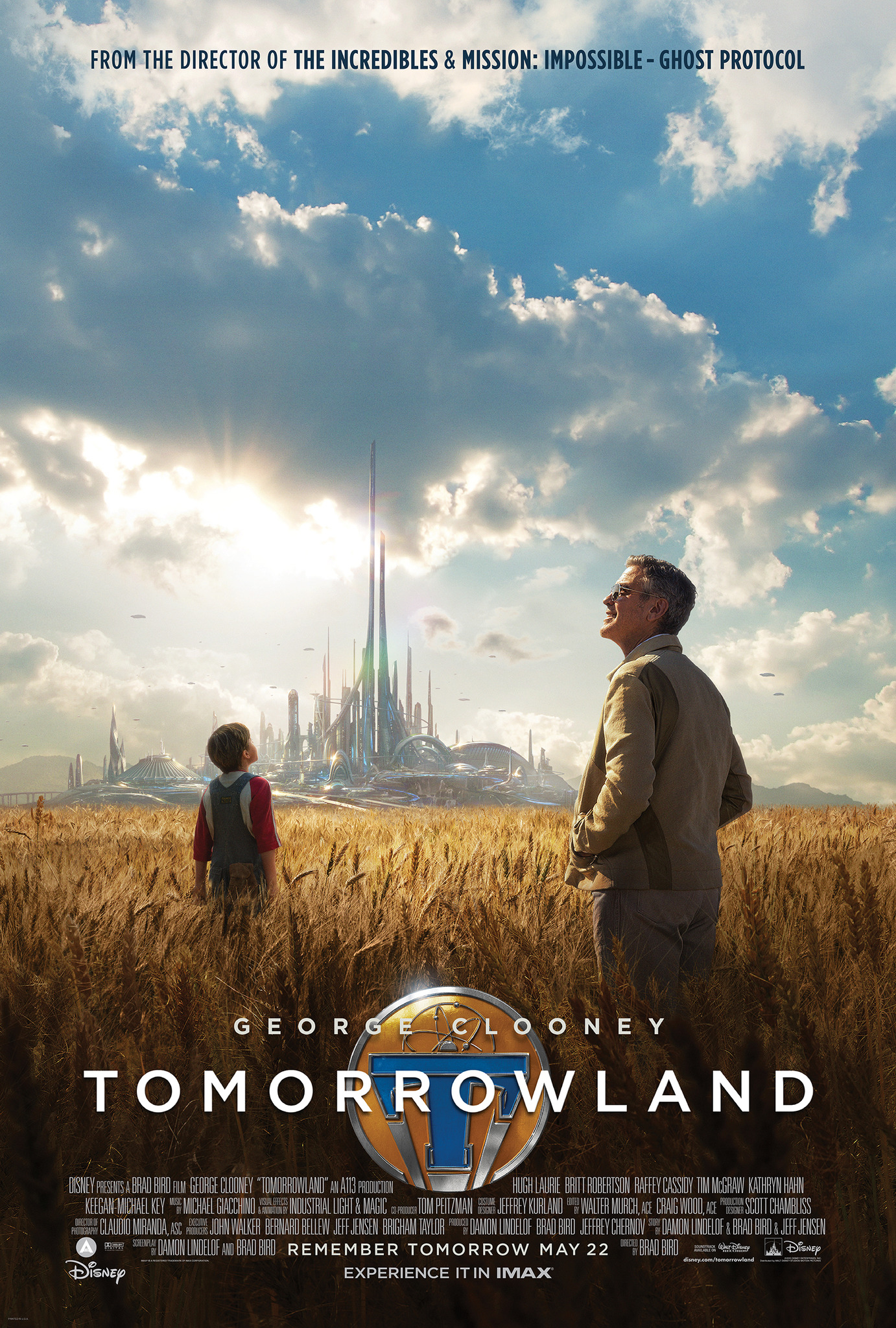 Mega Sized Movie Poster Image for Tomorrowland (#2 of 13)