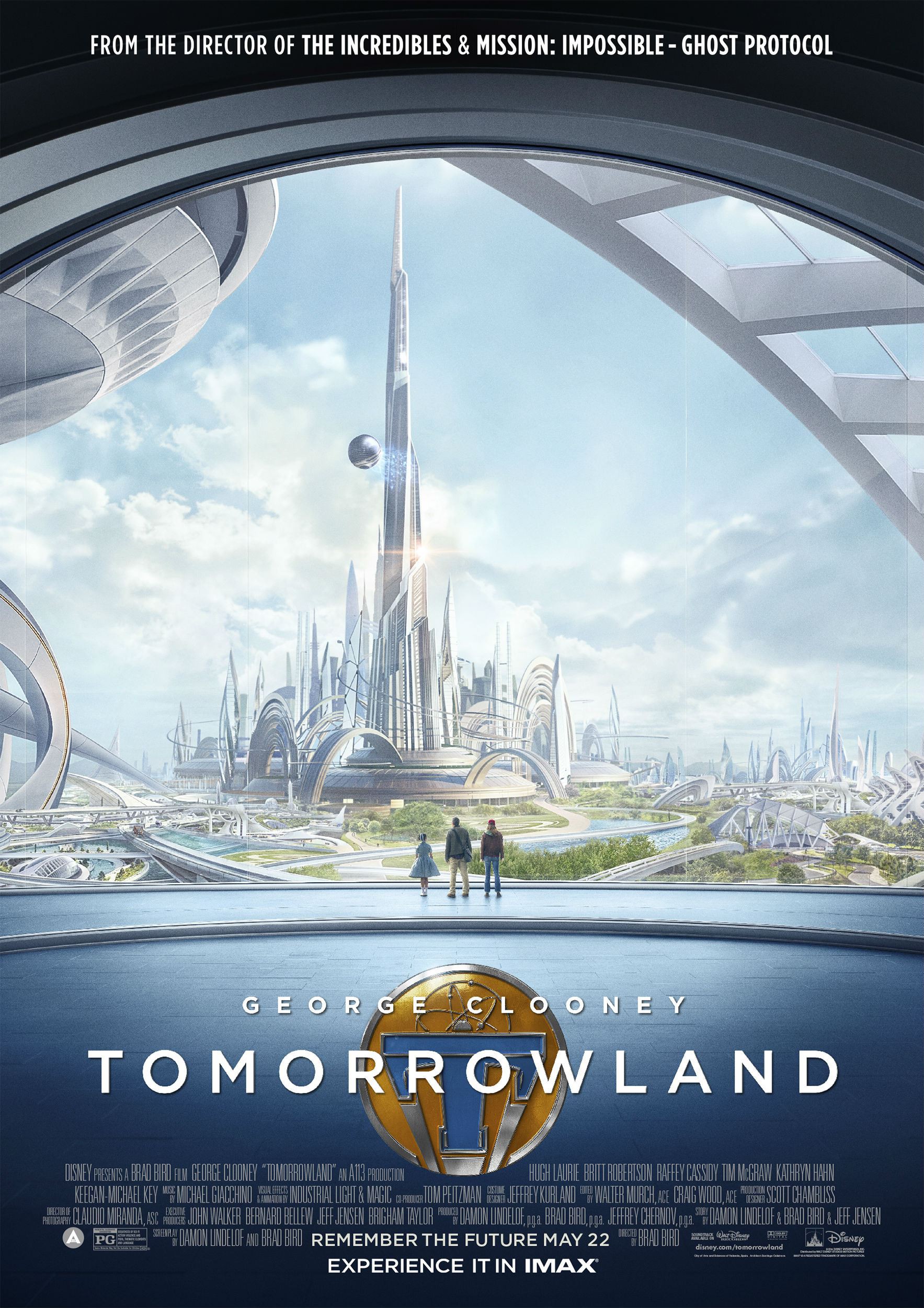 Mega Sized Movie Poster Image for Tomorrowland (#5 of 13)
