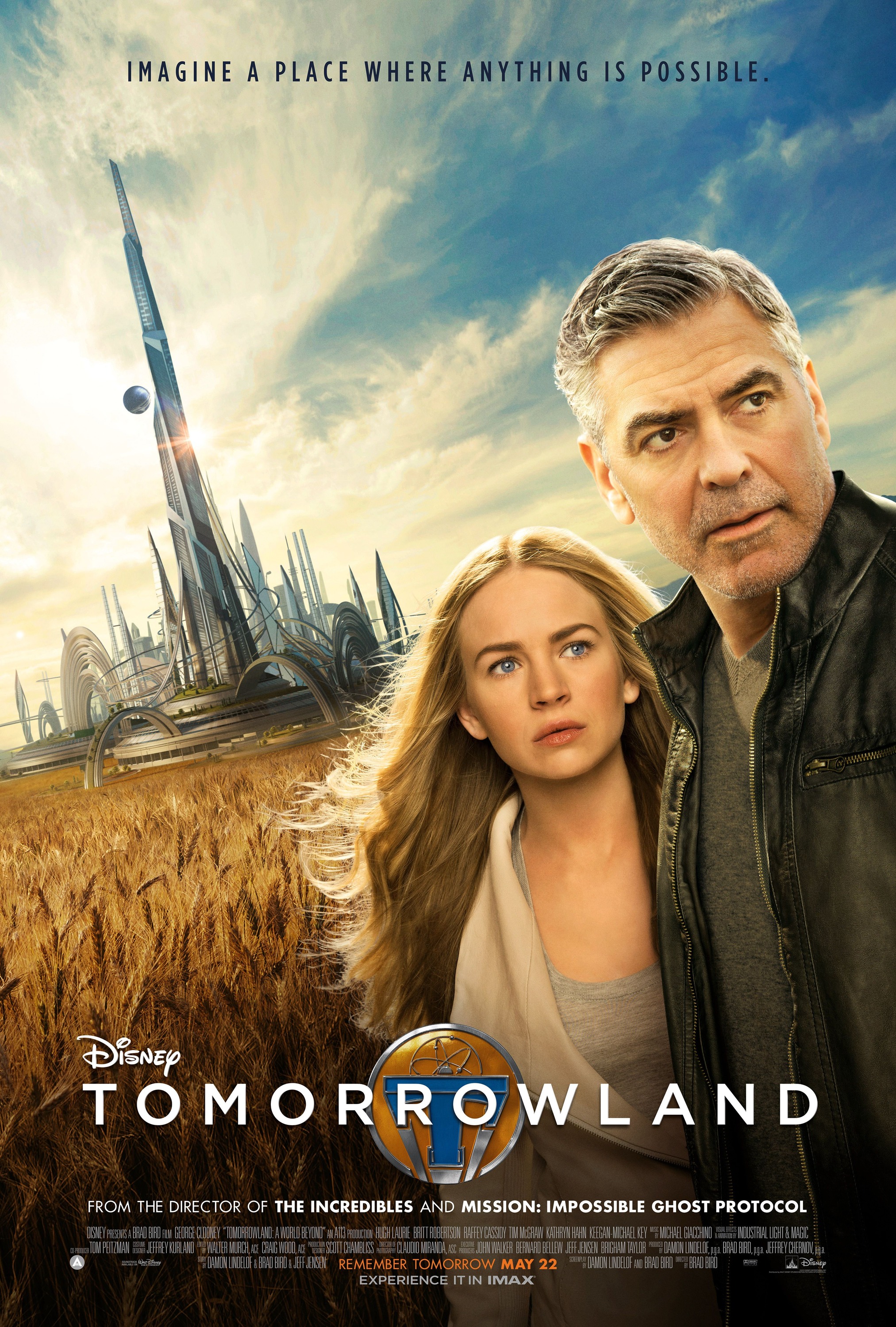 Mega Sized Movie Poster Image for Tomorrowland (#6 of 13)