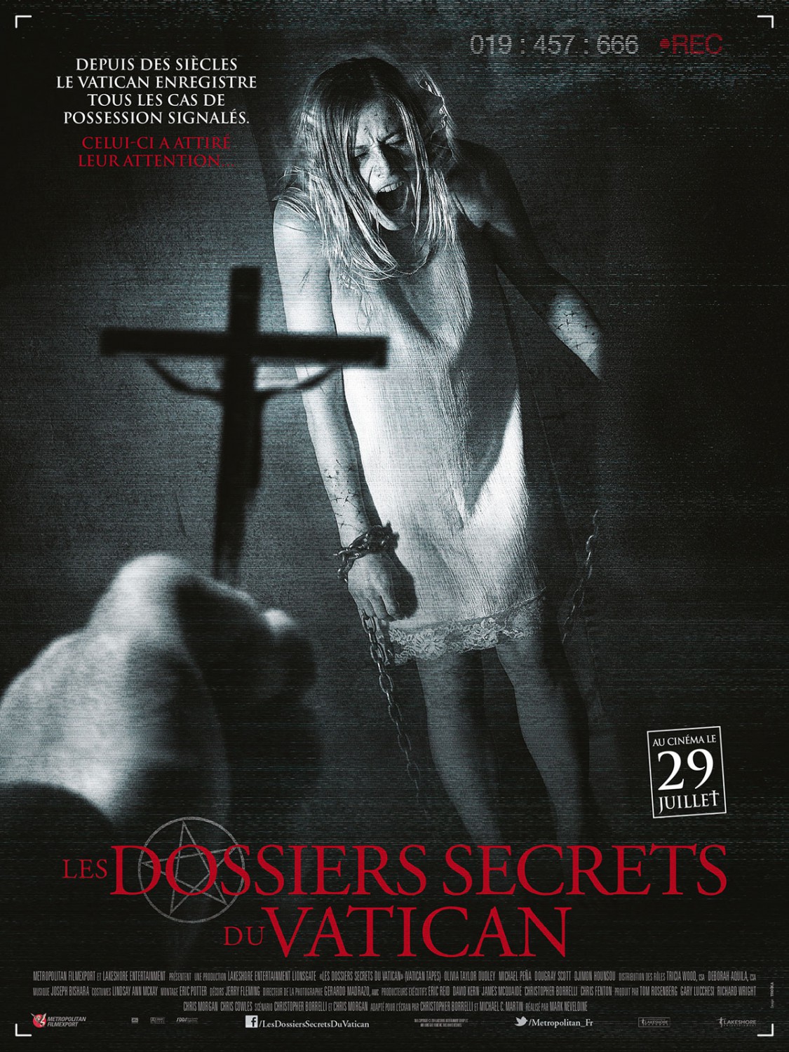 Extra Large Movie Poster Image for The Vatican Tapes (#2 of 3)