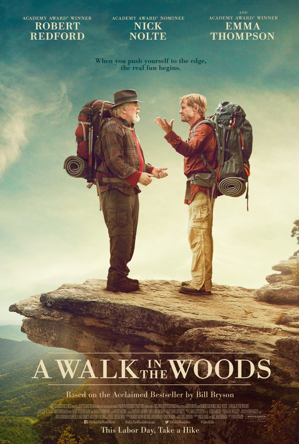 Extra Large Movie Poster Image for A Walk in the Woods 