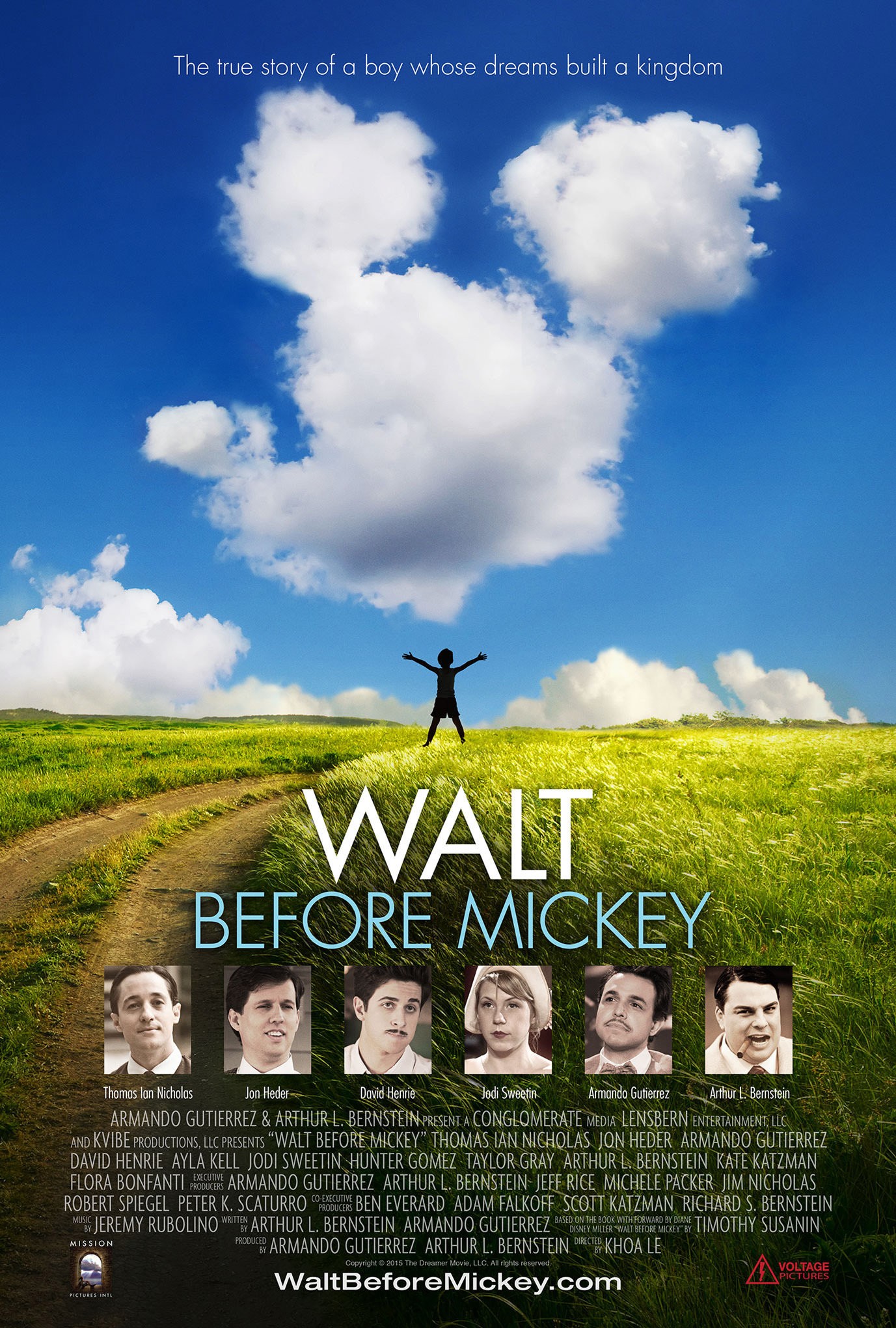 Mega Sized Movie Poster Image for Walt Before Mickey (#1 of 2)
