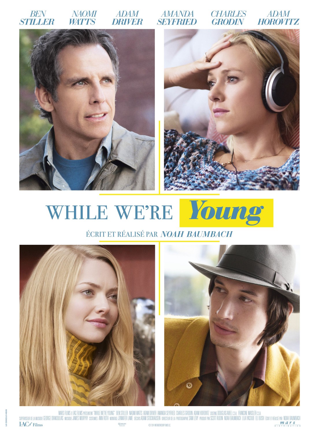 Extra Large Movie Poster Image for While We're Young (#5 of 7)