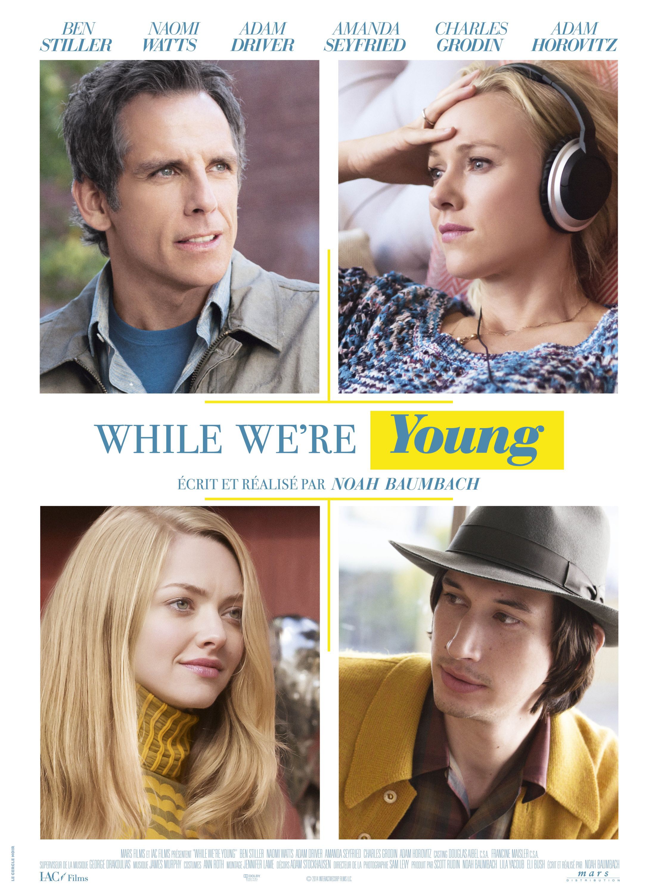 Mega Sized Movie Poster Image for While We're Young (#5 of 7)