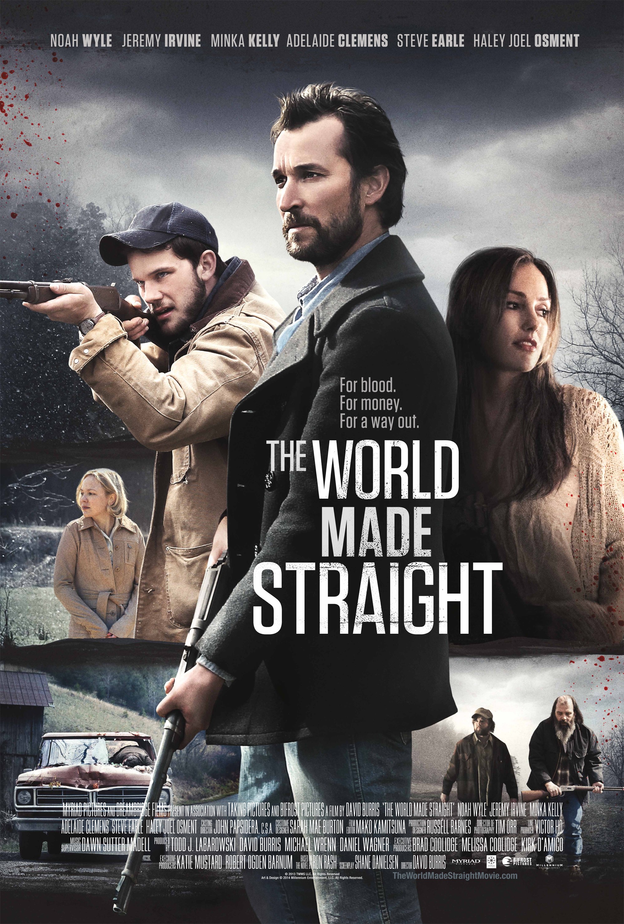 Mega Sized Movie Poster Image for The World Made Straight 