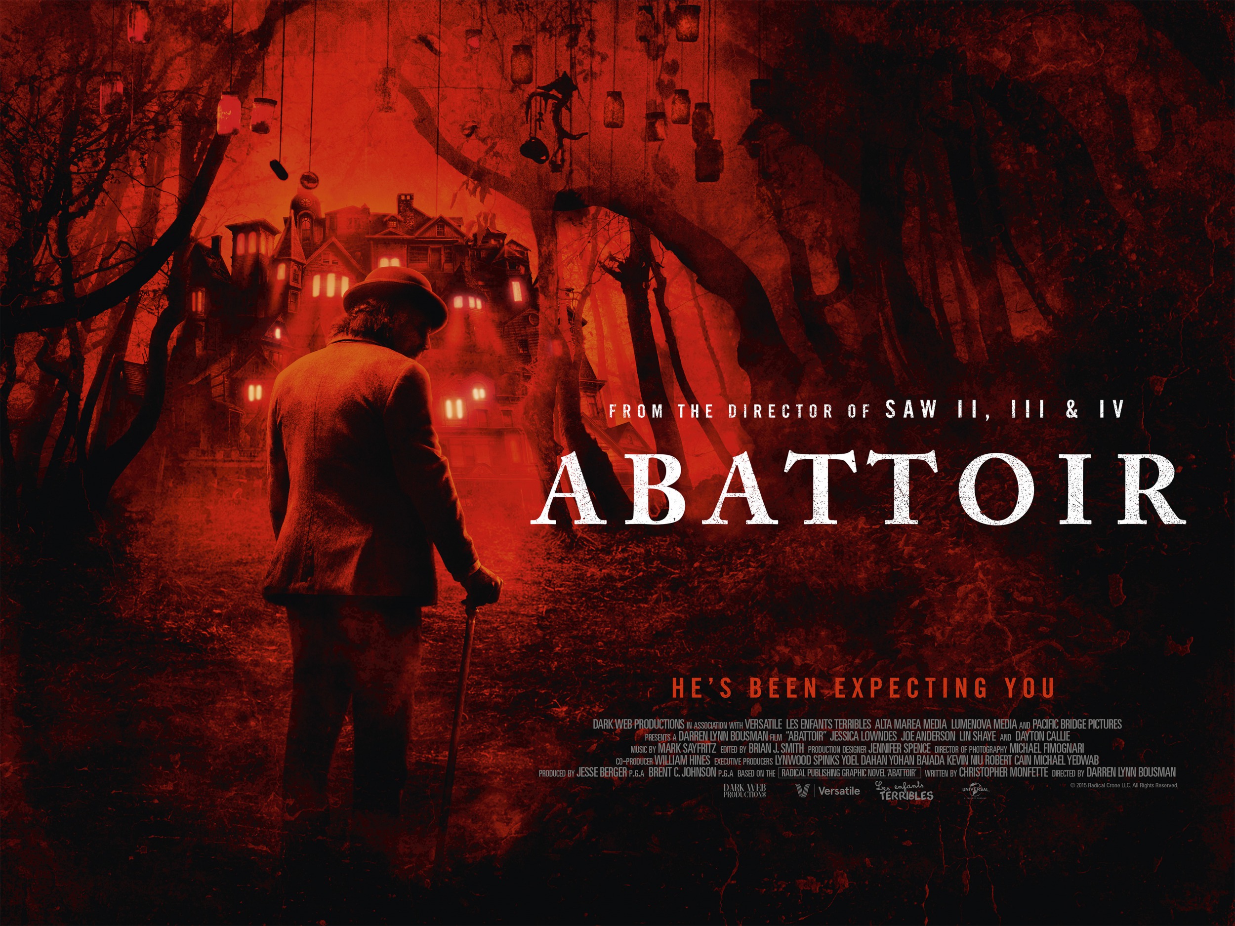 Mega Sized Movie Poster Image for Abattoir (#3 of 3)