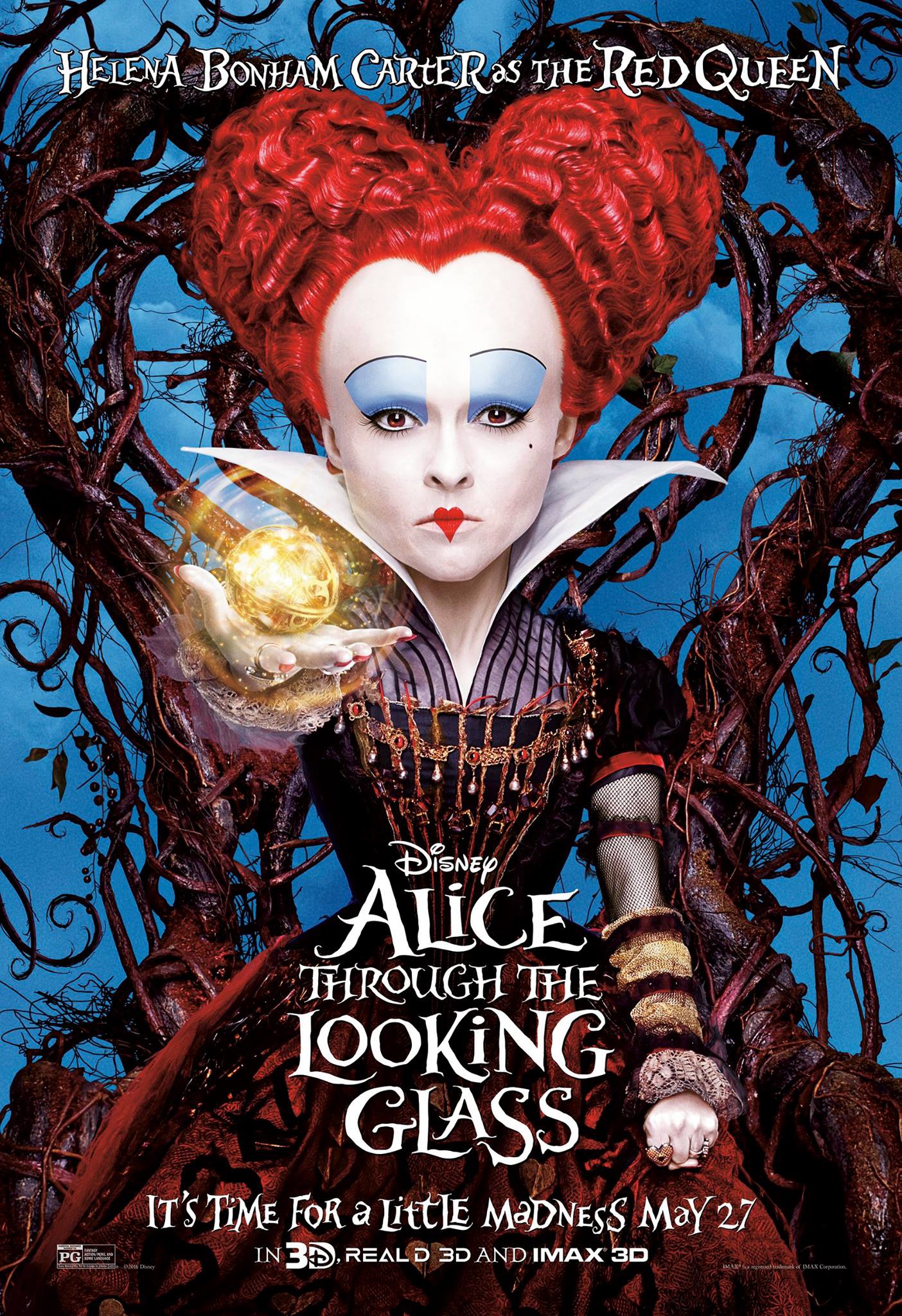 Mega Sized Movie Poster Image for Alice Through the Looking Glass (#9 of 24)