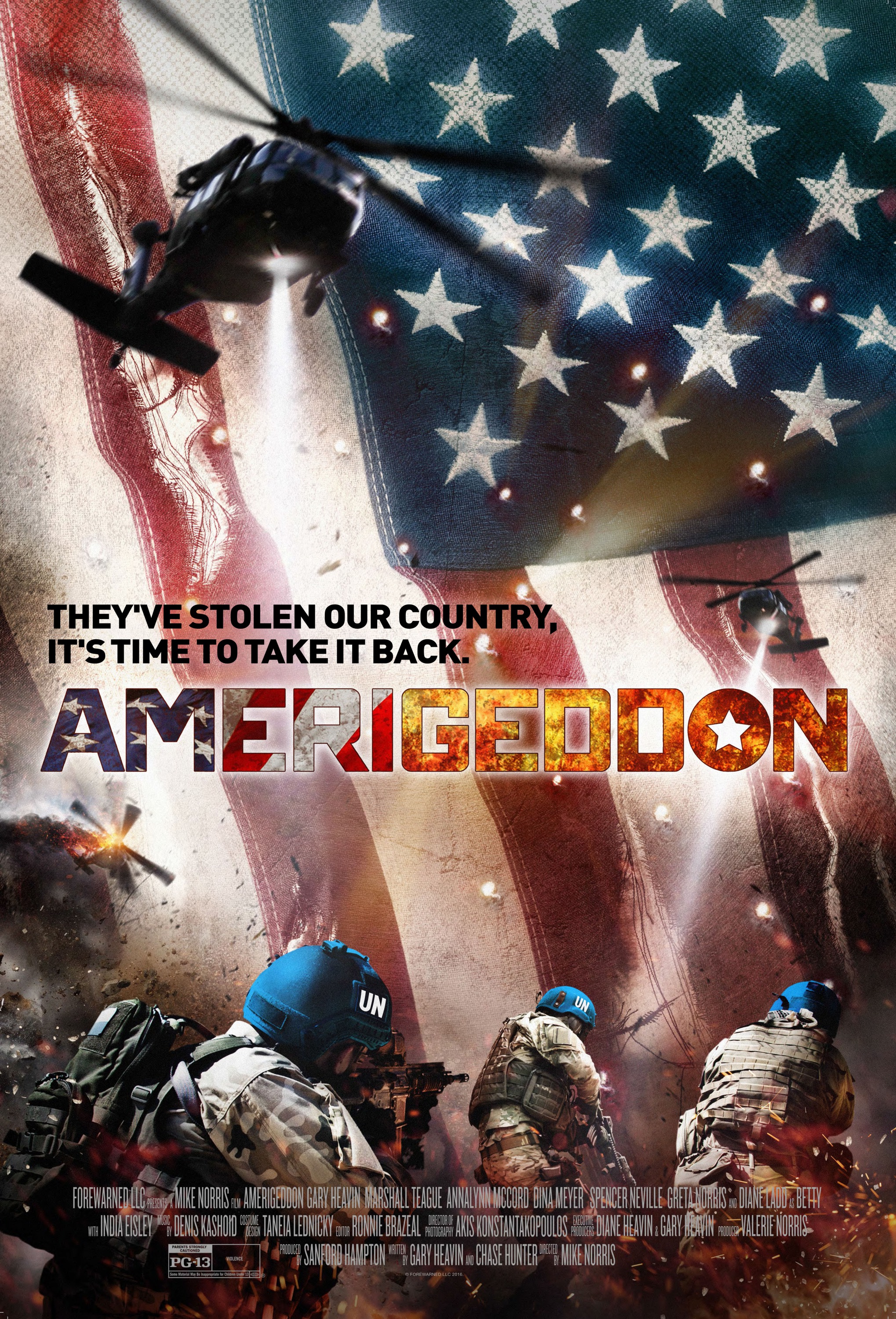 Mega Sized Movie Poster Image for AmeriGeddon 