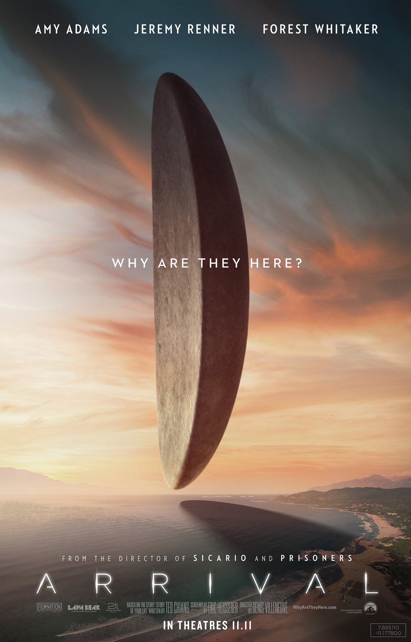 Mega Sized Movie Poster Image for Arrival (#6 of 20)