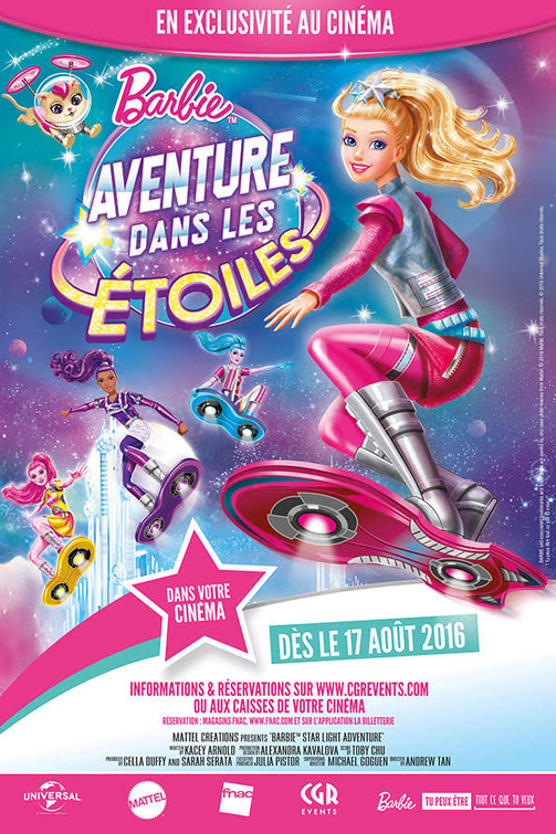 Barbie: Star Light Adventure Movie Poster