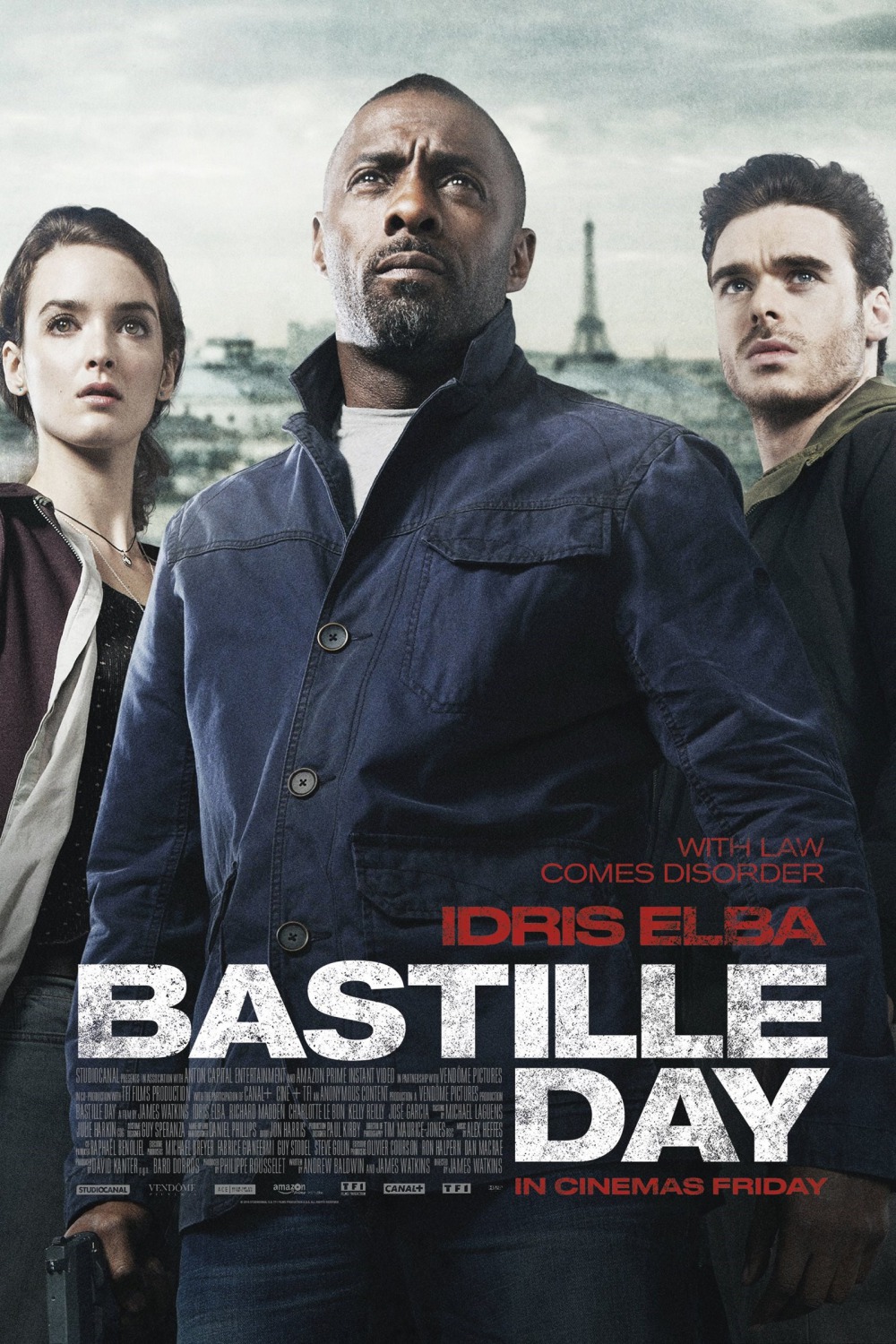 Extra Large Movie Poster Image for Bastille Day (#3 of 4)