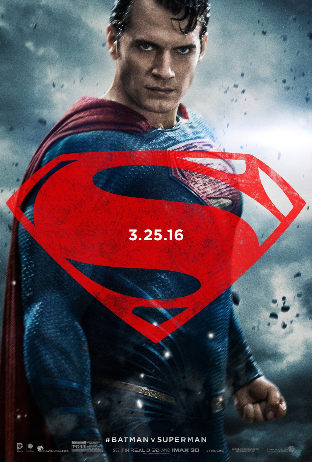 Extra Large Movie Poster Image for Batman v Superman: Dawn of Justice (#4 of 14)