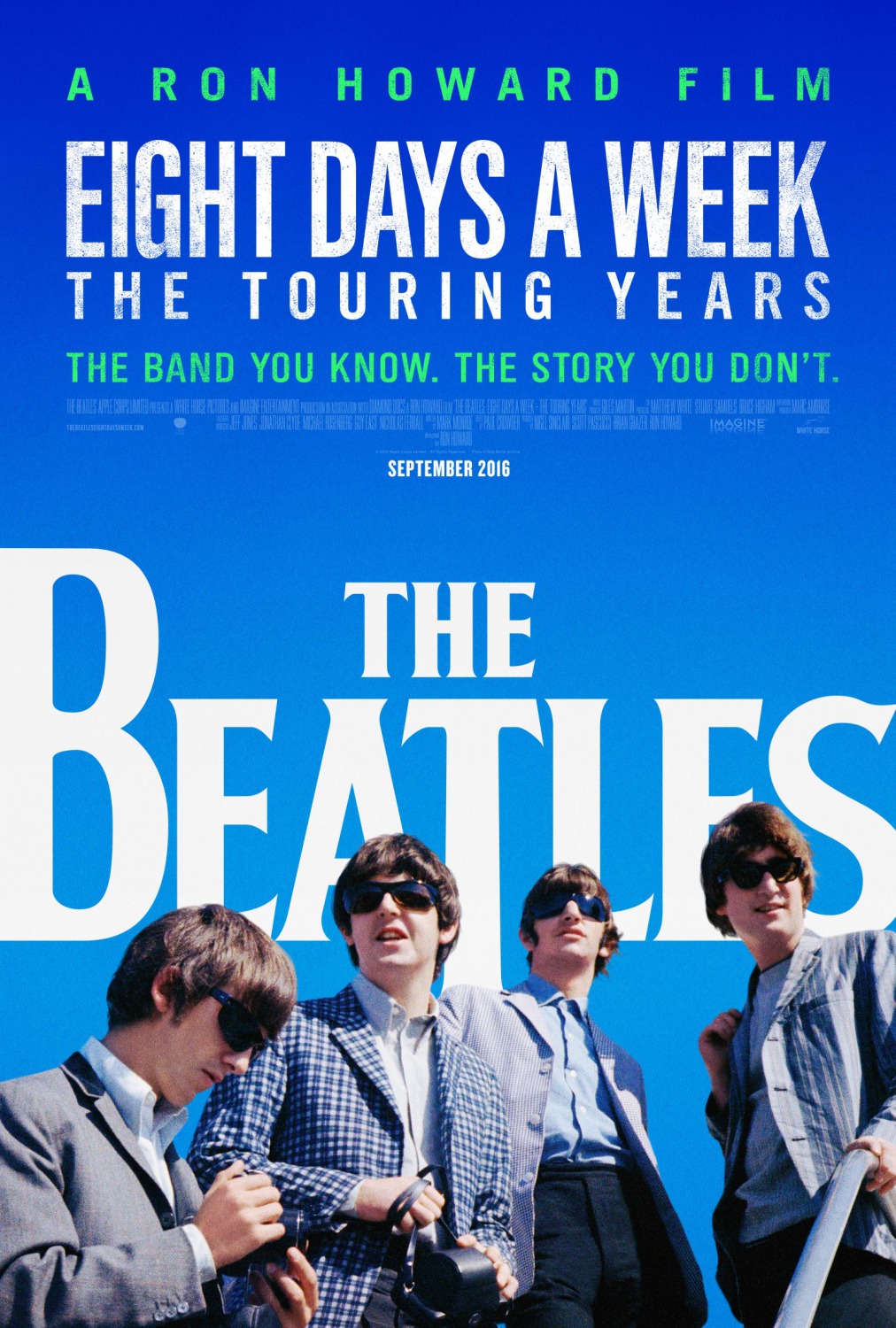Extra Large Movie Poster Image for The Beatles: Eight Days a Week 