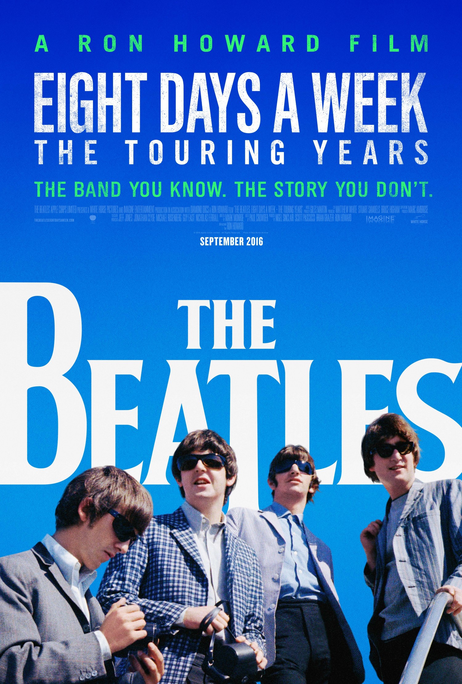 Mega Sized Movie Poster Image for The Beatles: Eight Days a Week 