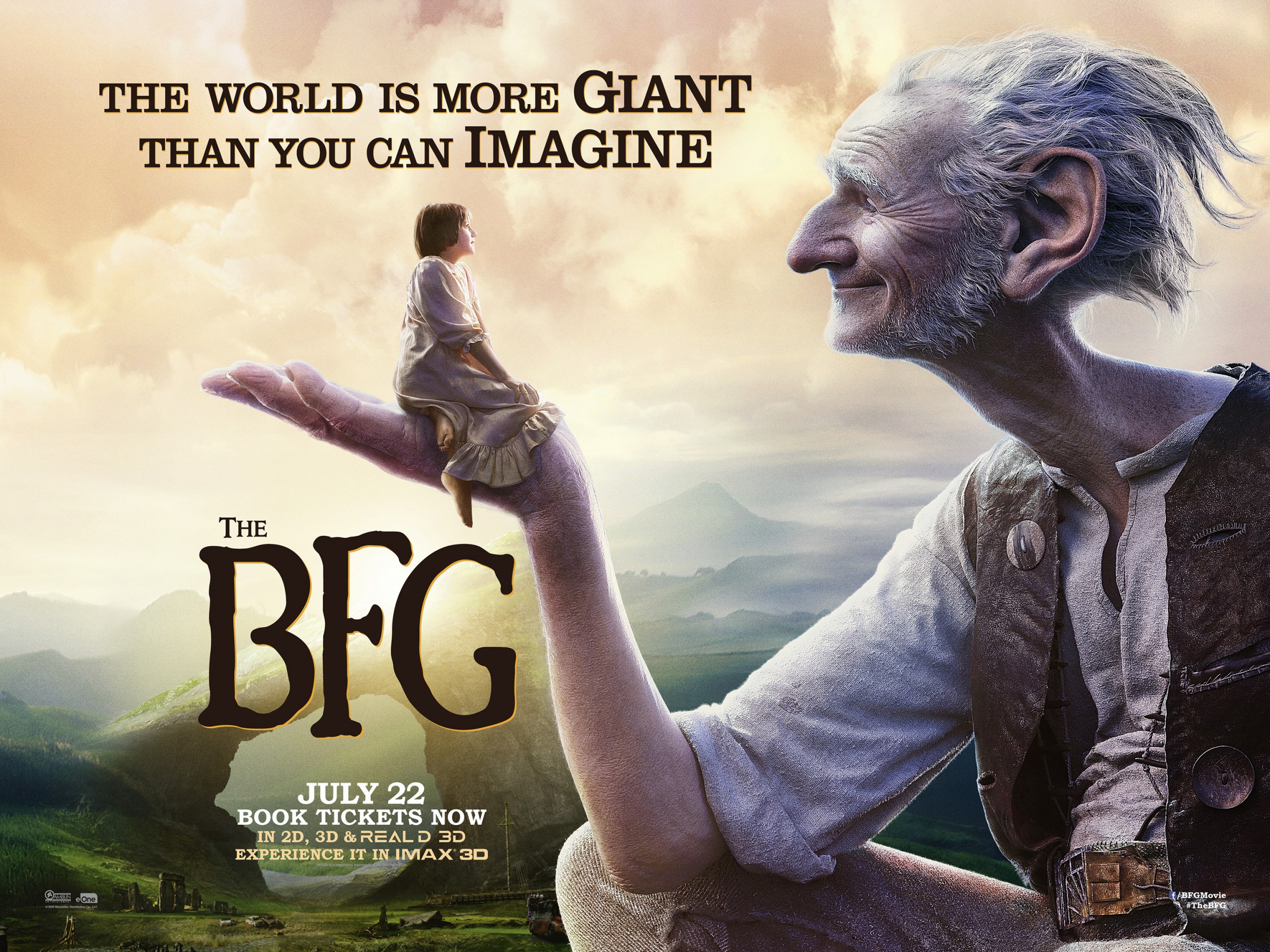 Mega Sized Movie Poster Image for The BFG (#3 of 7)