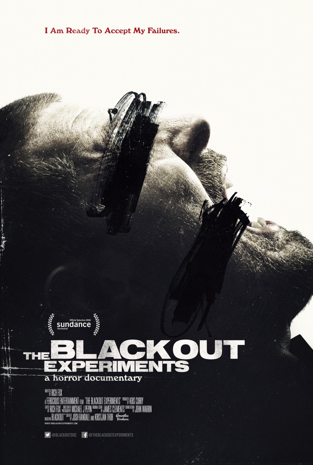 Extra Large Movie Poster Image for The Blackout Experiments (#2 of 2)