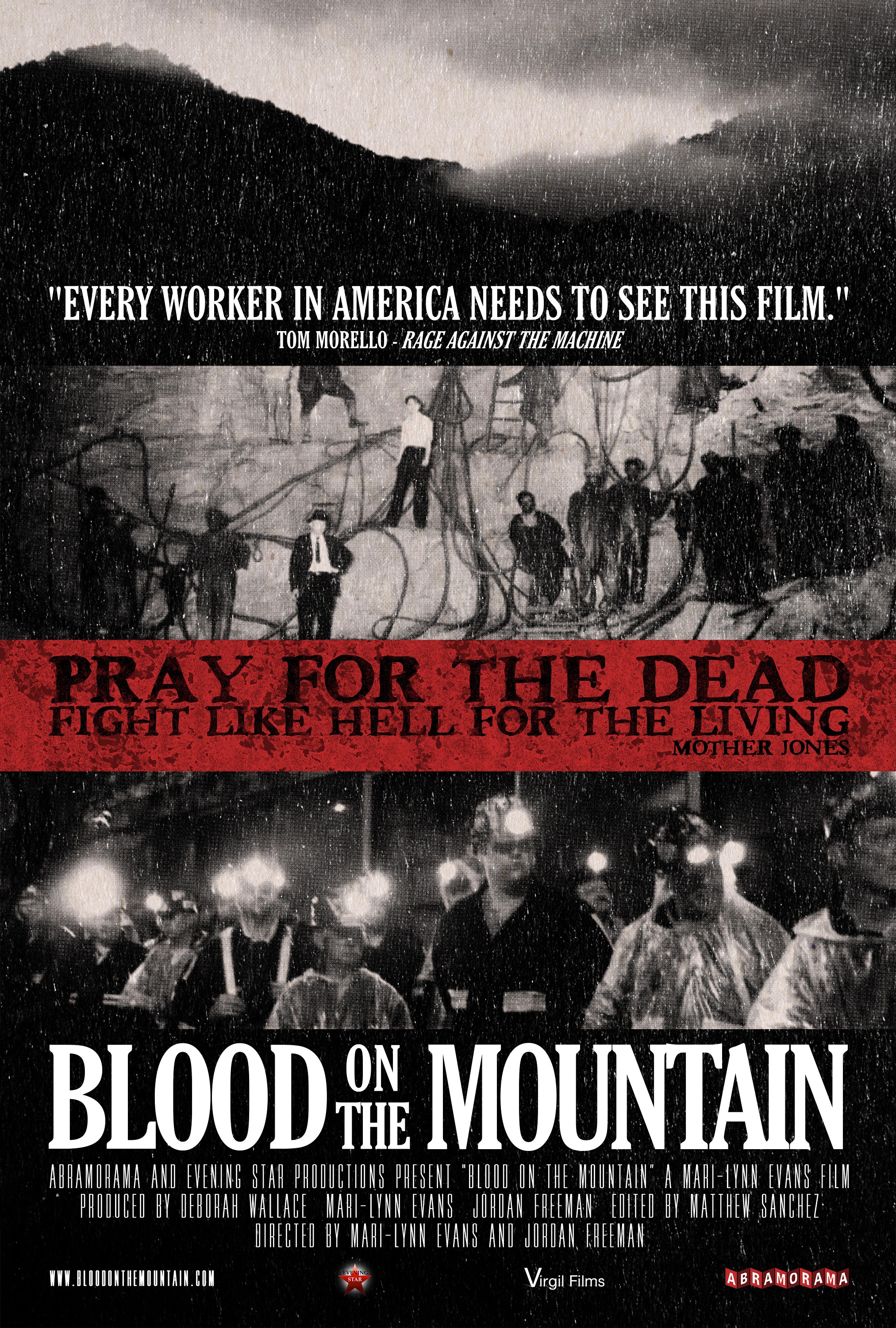 Mega Sized Movie Poster Image for Blood on the Mountain 