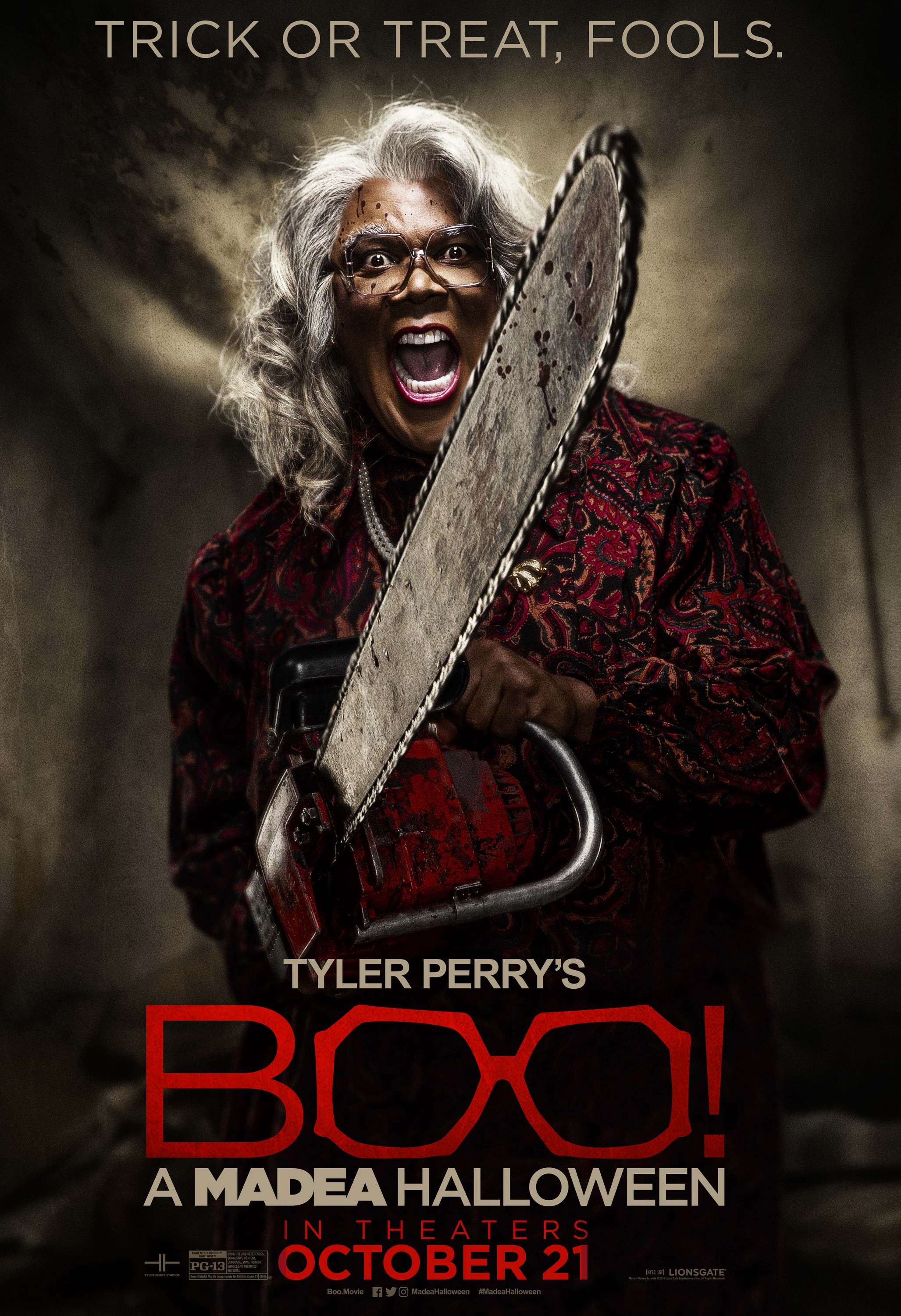 Mega Sized Movie Poster Image for Boo! A Madea Halloween (#7 of 9)