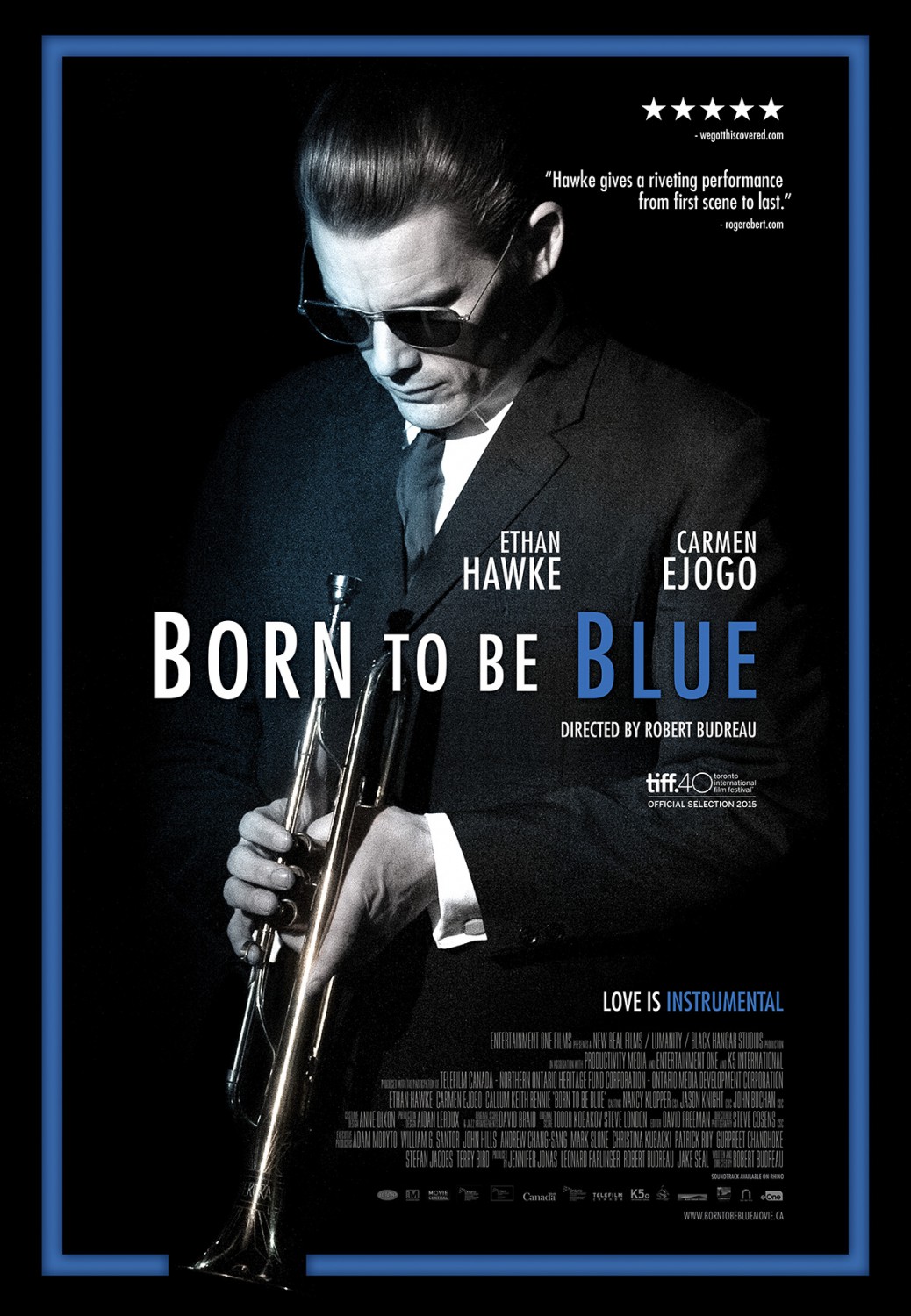 Extra Large Movie Poster Image for Born to Be Blue (#1 of 2)