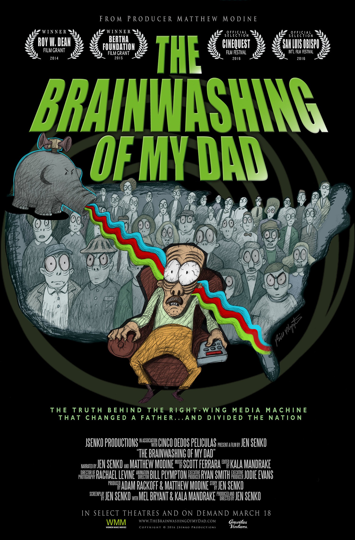 Mega Sized Movie Poster Image for The Brainwashing of My Dad 