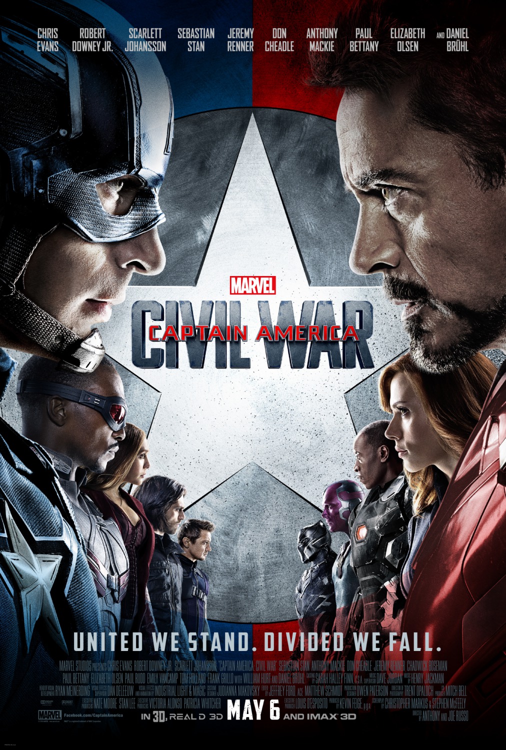 Extra Large Movie Poster Image for Captain America: Civil War (#15 of 42)