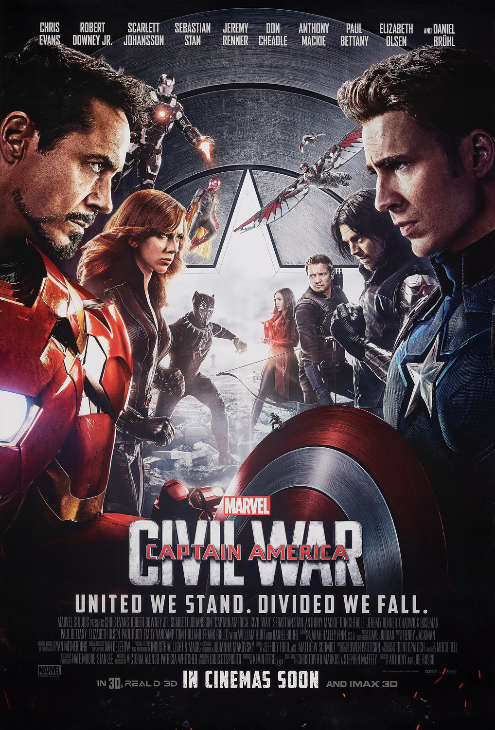 Extra Large Movie Poster Image for Captain America: Civil War (#17 of 42)