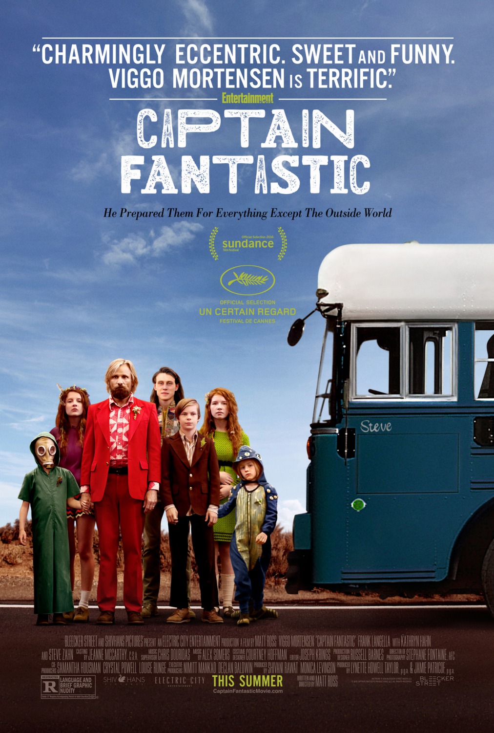 Extra Large Movie Poster Image for Captain Fantastic (#1 of 4)