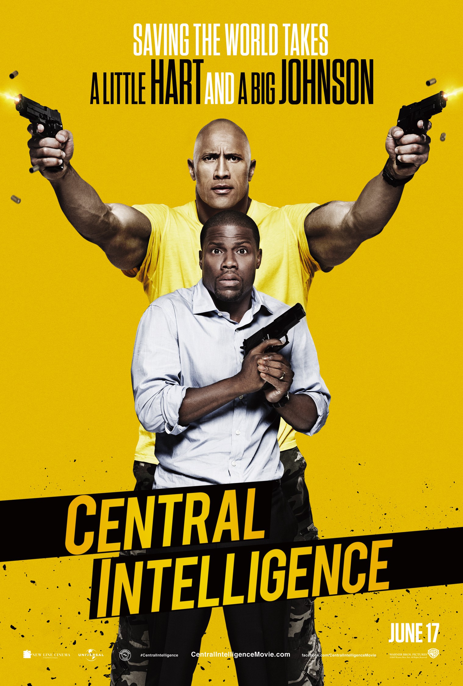 Mega Sized Movie Poster Image for Central Intelligence (#2 of 3)