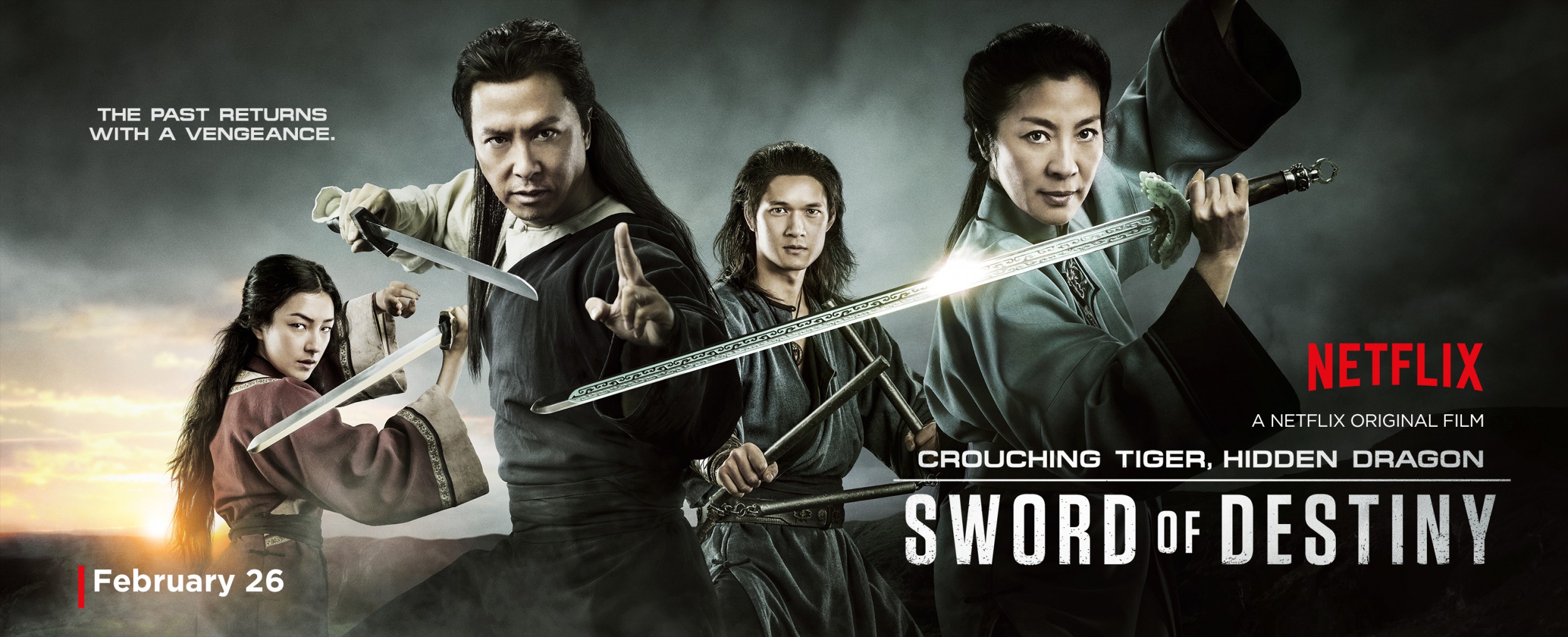 Mega Sized Movie Poster Image for Crouching Tiger, Hidden Dragon: Sword of Destiny (#2 of 16)