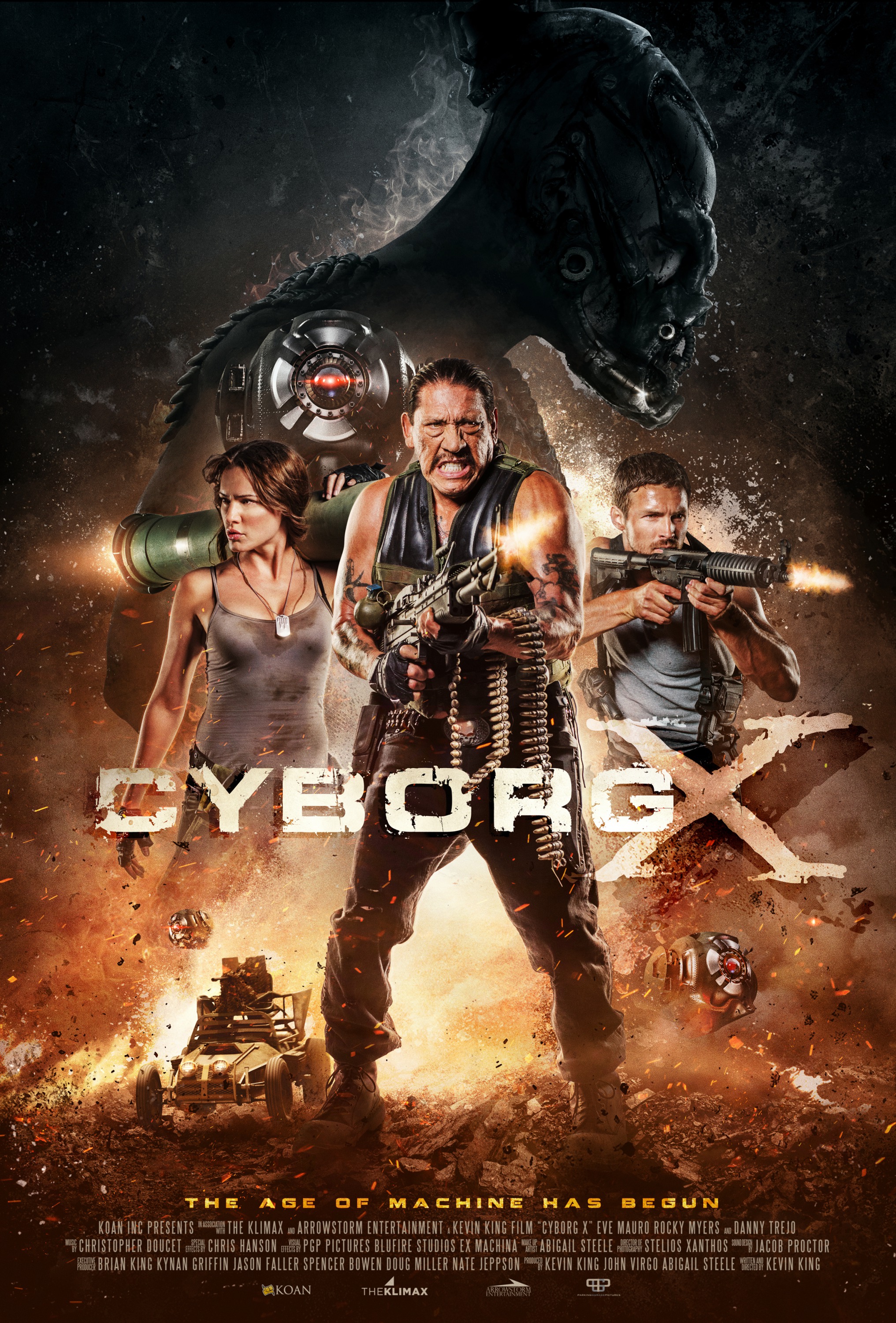 Mega Sized Movie Poster Image for Cyborg X 