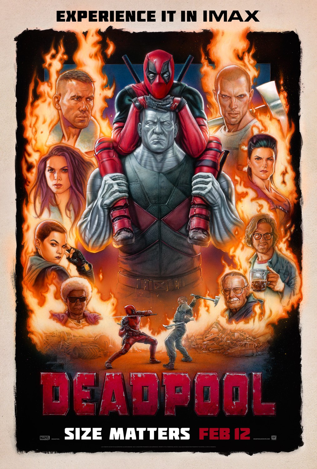 Extra Large Movie Poster Image for Deadpool (#6 of 15)