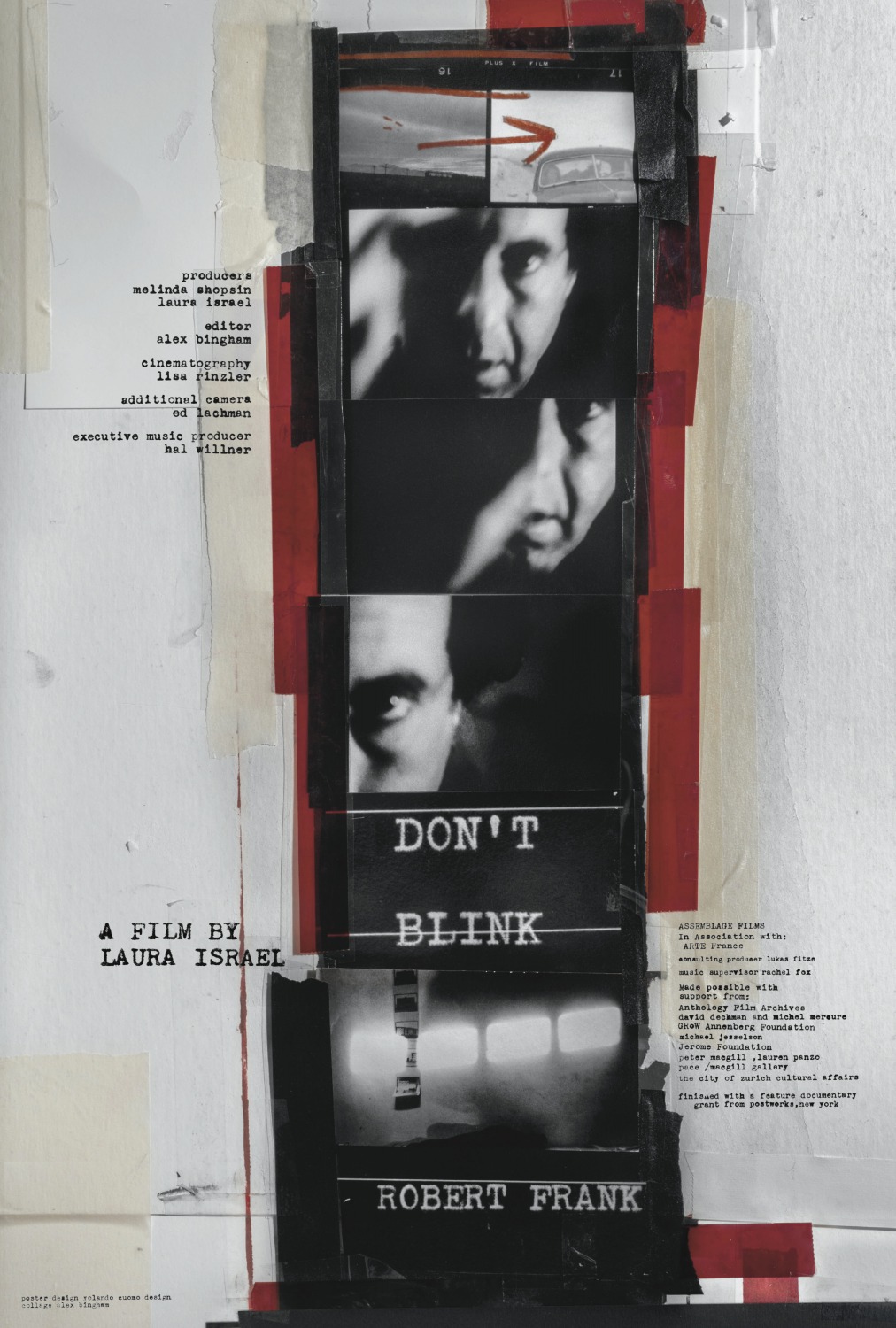 Extra Large Movie Poster Image for Don't Blink - Robert Frank 