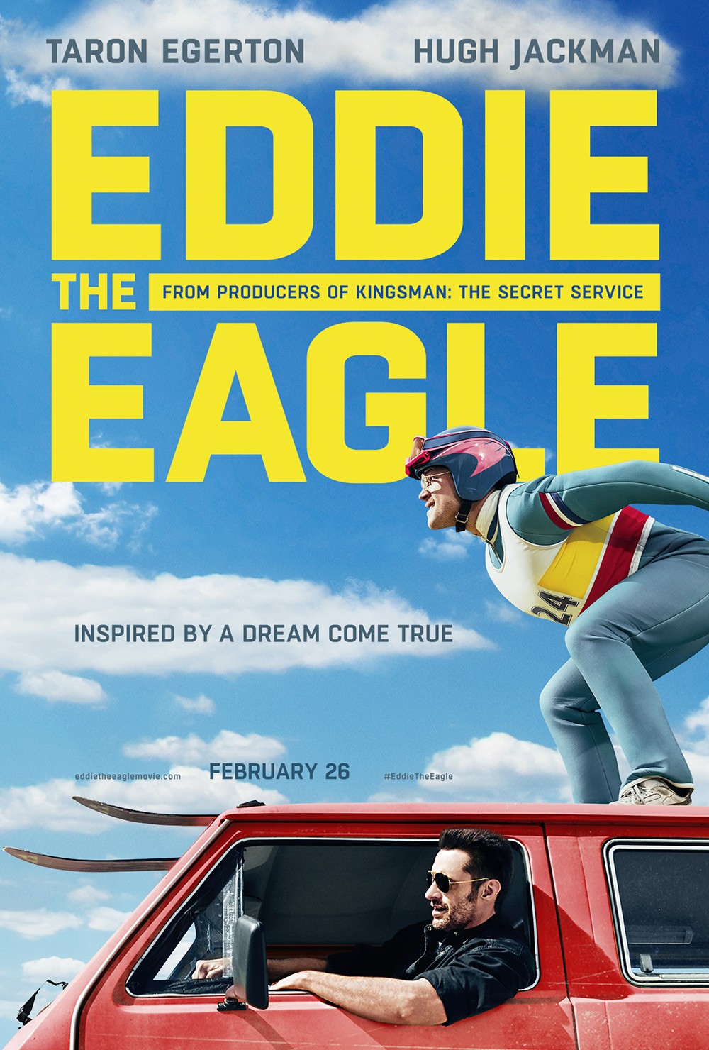 Extra Large Movie Poster Image for Eddie the Eagle (#2 of 7)