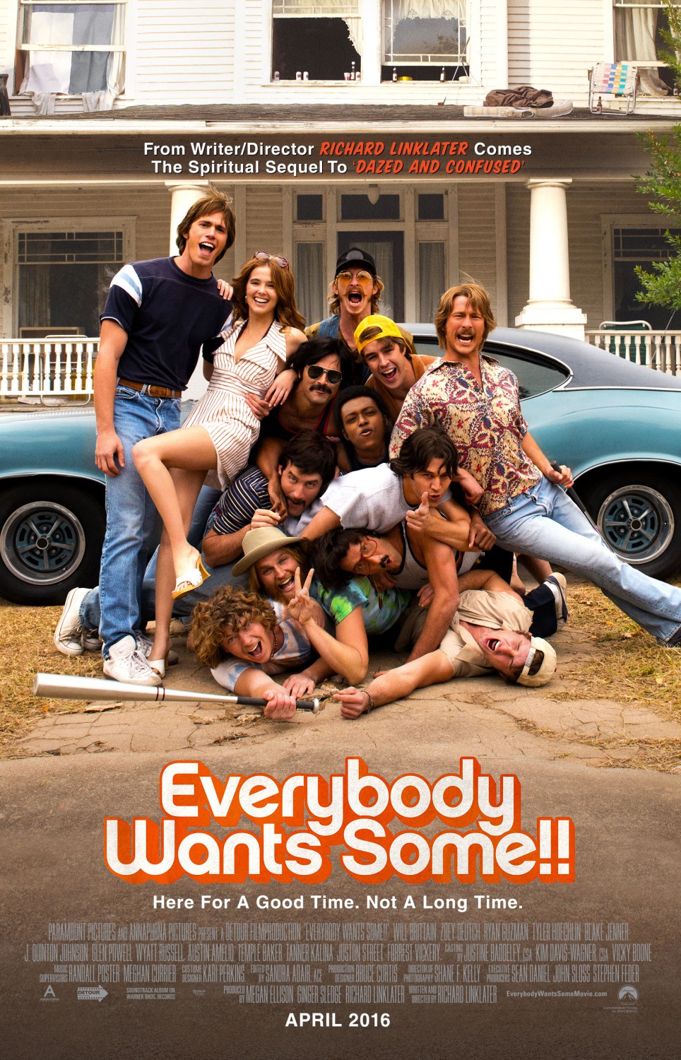Extra Large Movie Poster Image for Everybody Wants Some (#2 of 6)