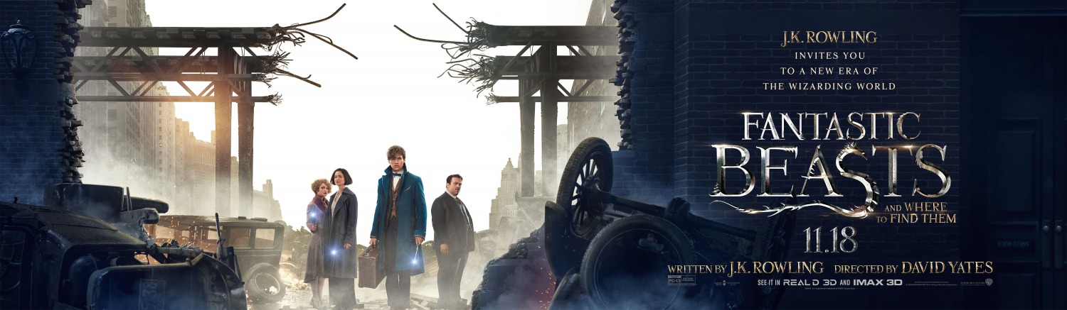 Extra Large Movie Poster Image for Fantastic Beasts and Where to Find Them (#19 of 23)