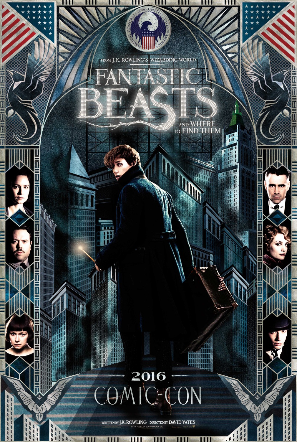 Extra Large Movie Poster Image for Fantastic Beasts and Where to Find Them (#3 of 23)