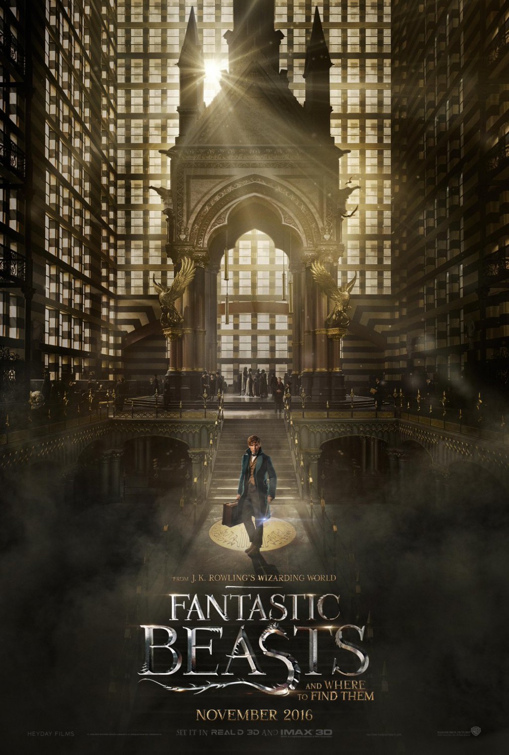 Extra Large Movie Poster Image for Fantastic Beasts and Where to Find Them (#1 of 23)