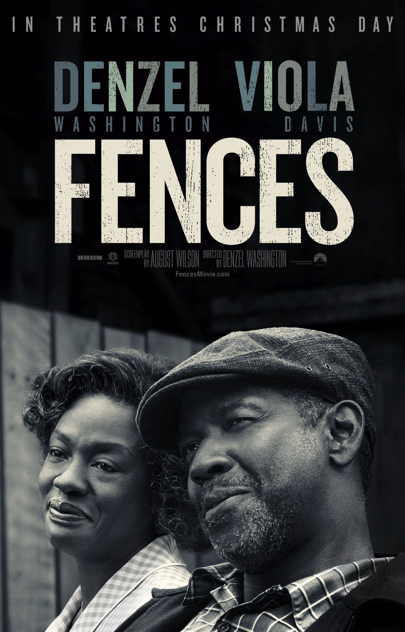 Mega Sized Movie Poster Image for Fences 