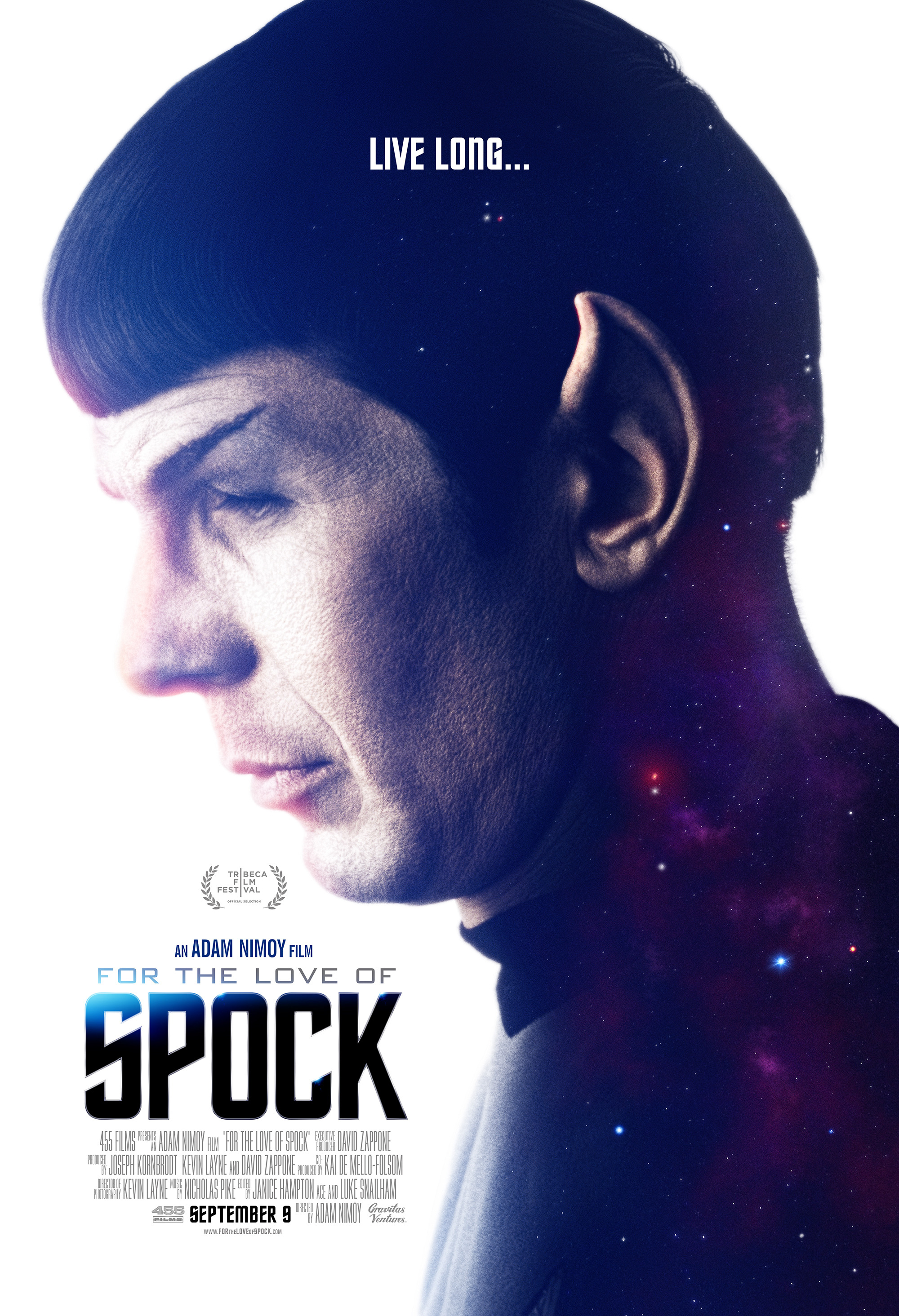 Mega Sized Movie Poster Image for For the Love of Spock (#2 of 2)