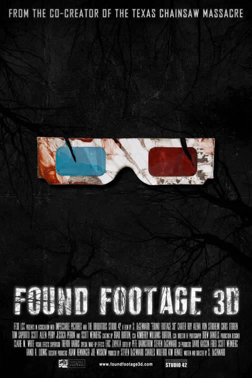 Found Footage 3D Movie Poster