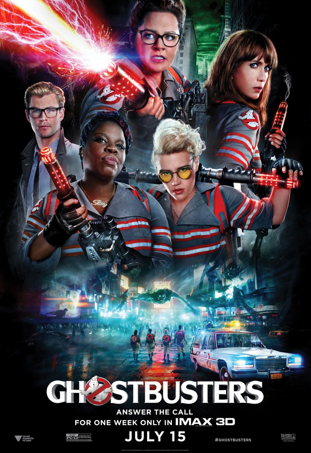 Extra Large Movie Poster Image for Ghostbusters (#11 of 17)