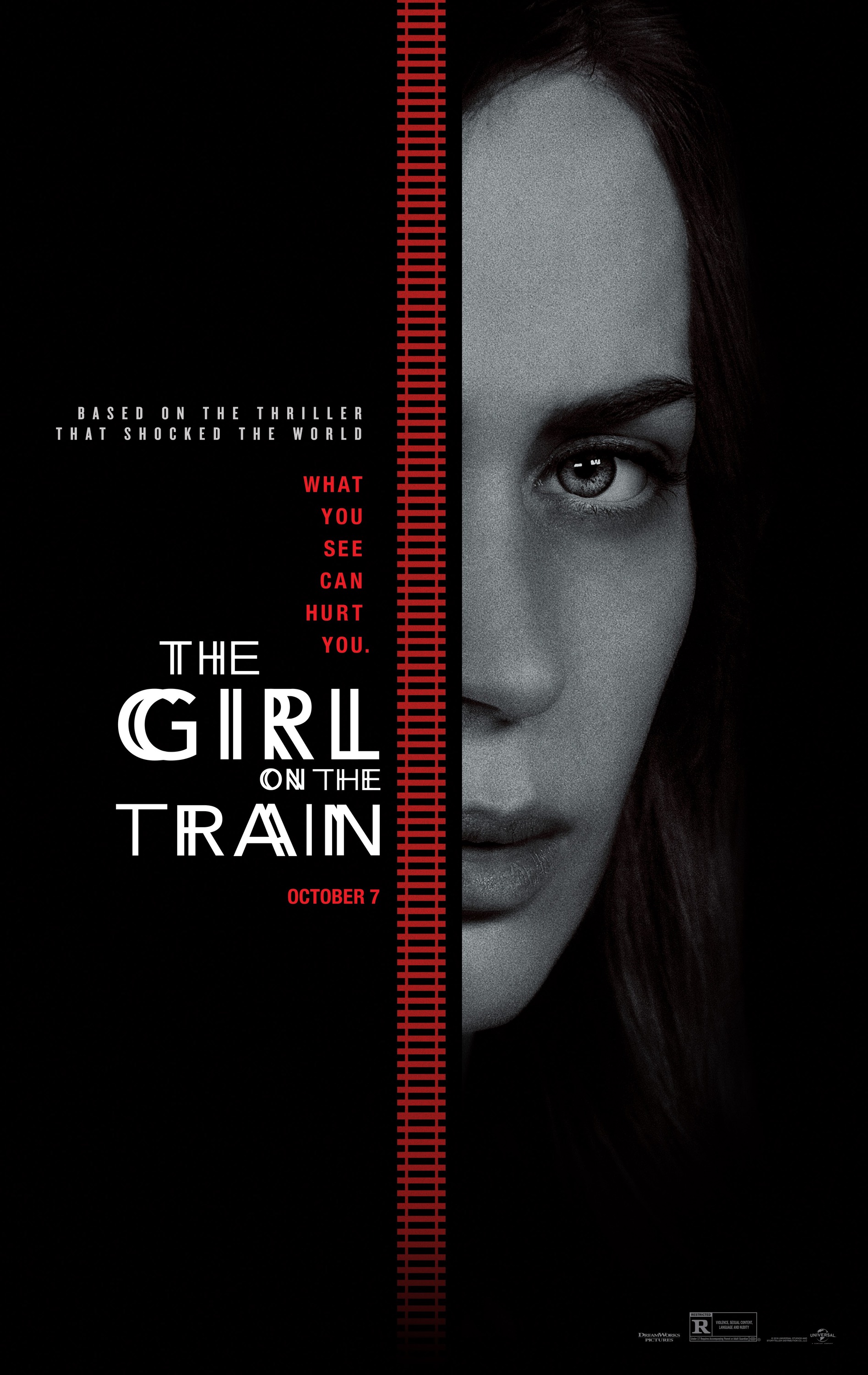 Mega Sized Movie Poster Image for The Girl on the Train (#2 of 4)