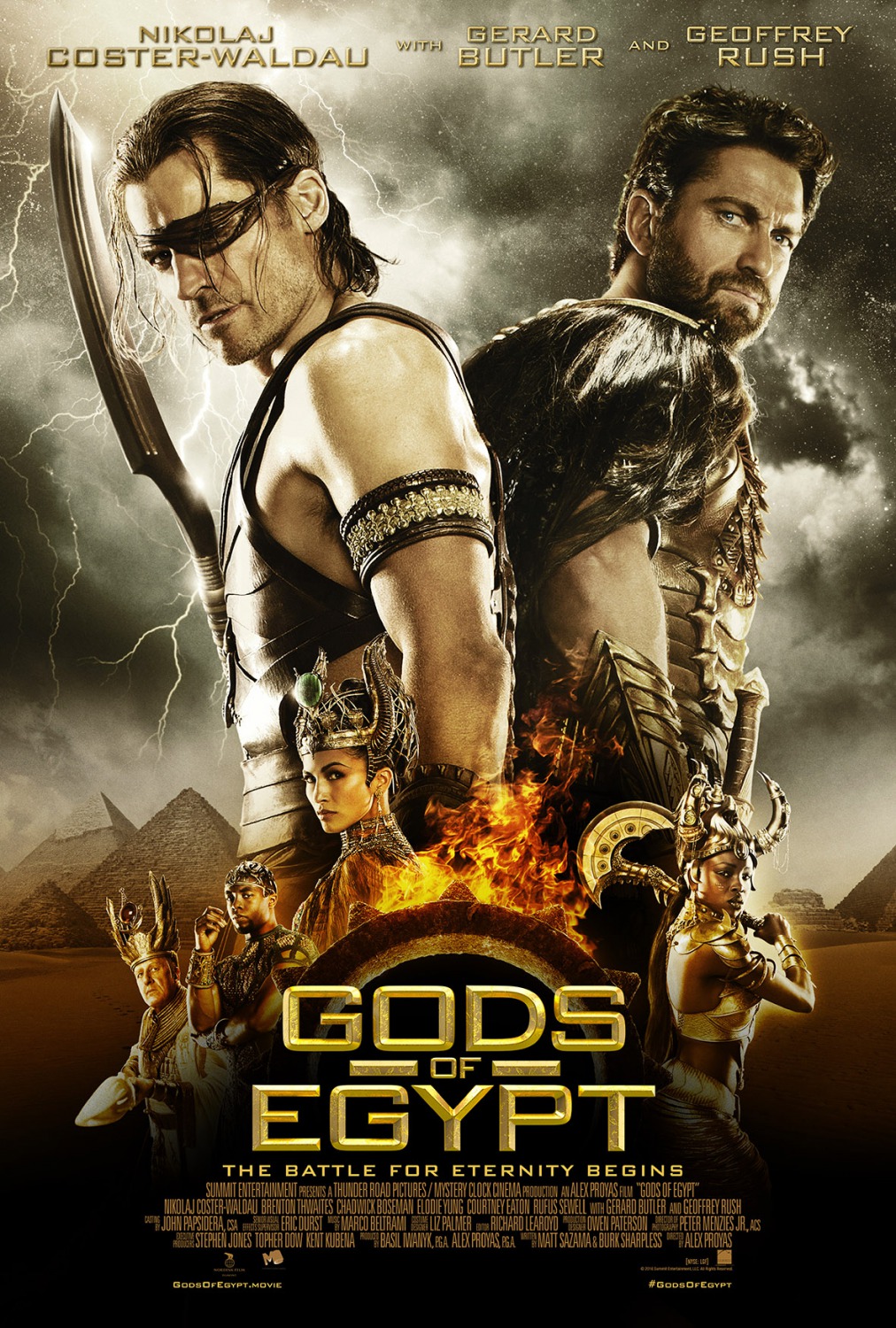Extra Large Movie Poster Image for Gods of Egypt (#21 of 27)