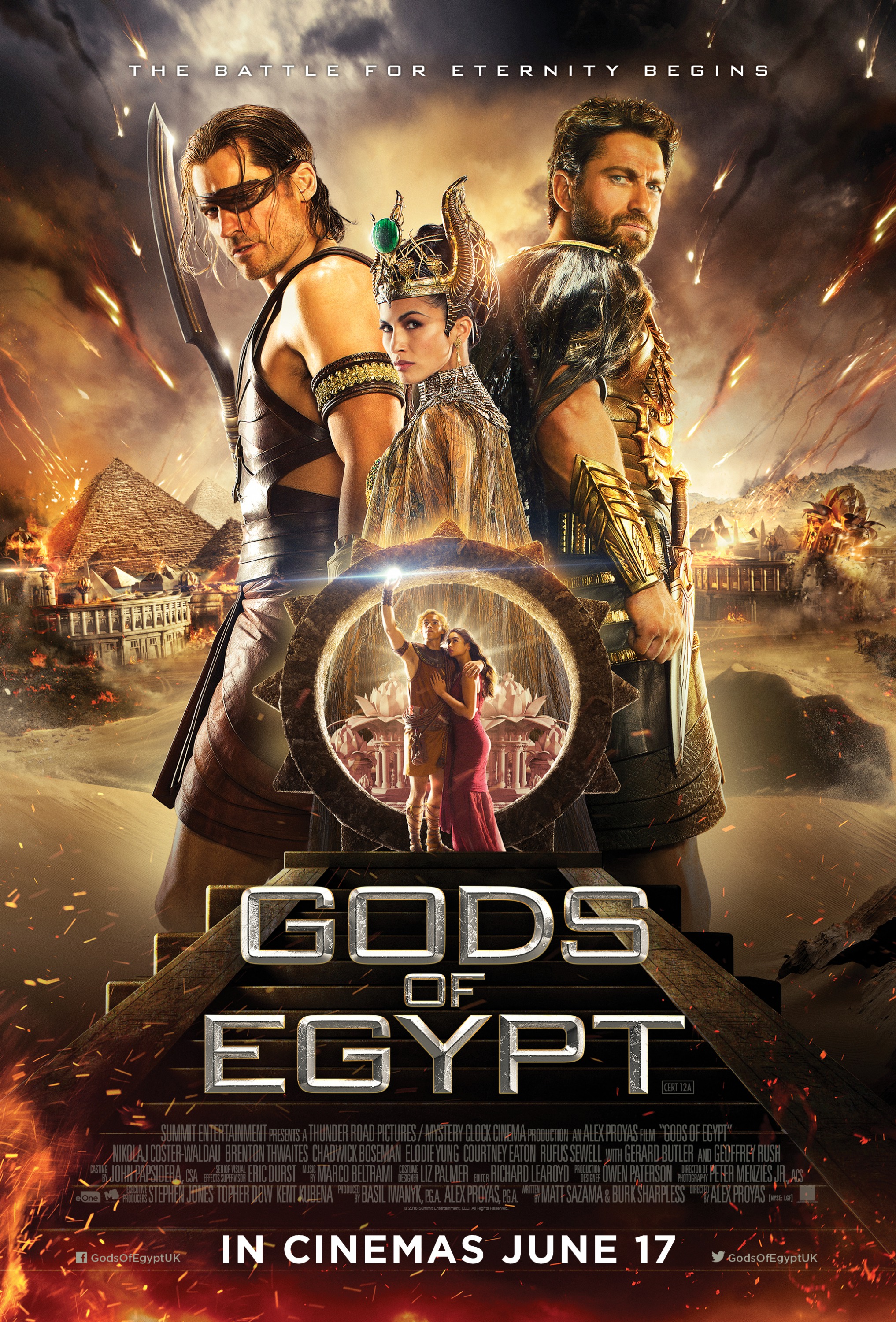 Mega Sized Movie Poster Image for Gods of Egypt (#27 of 27)
