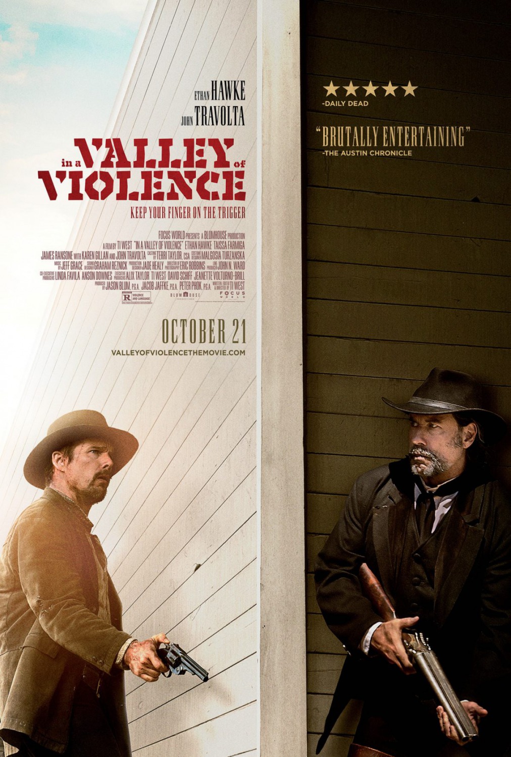 Extra Large Movie Poster Image for In a Valley of Violence (#2 of 2)